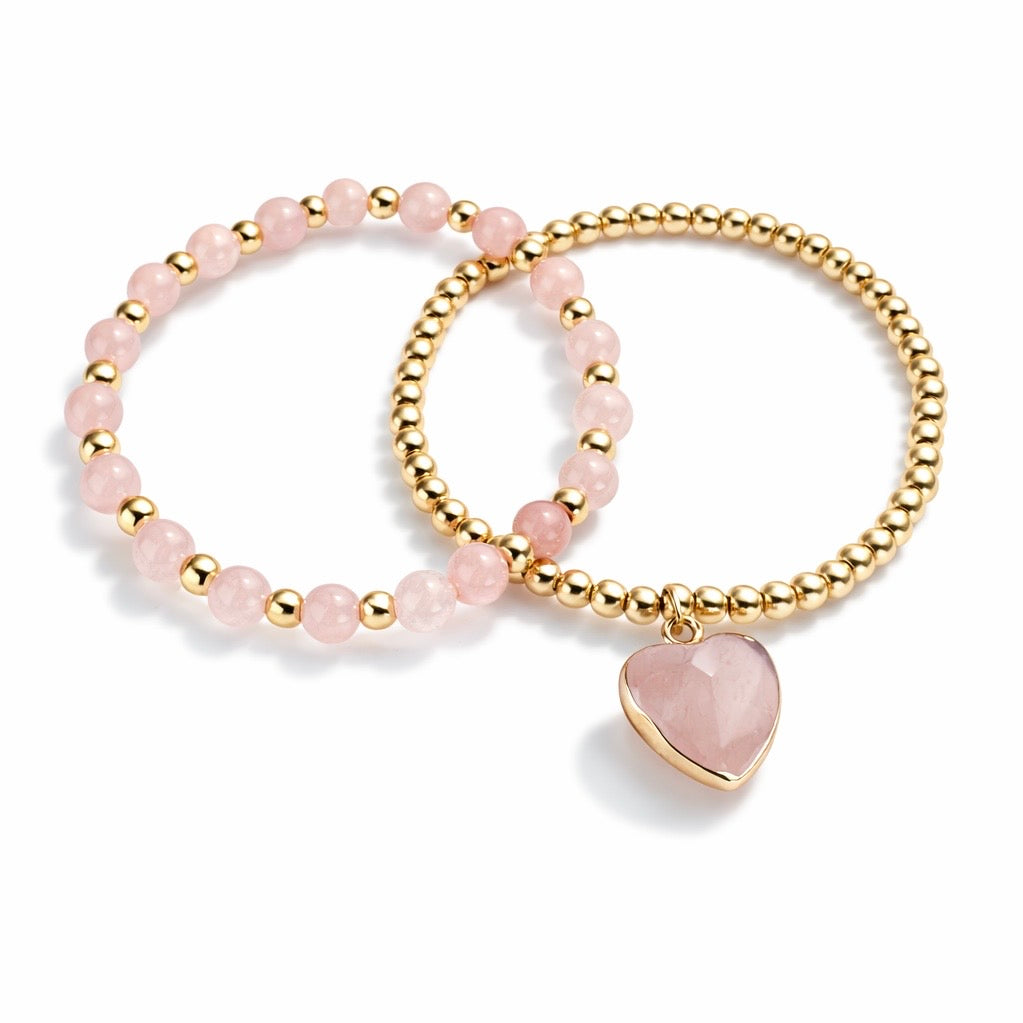 Nature Collection - Set Lovely Rose Quartz