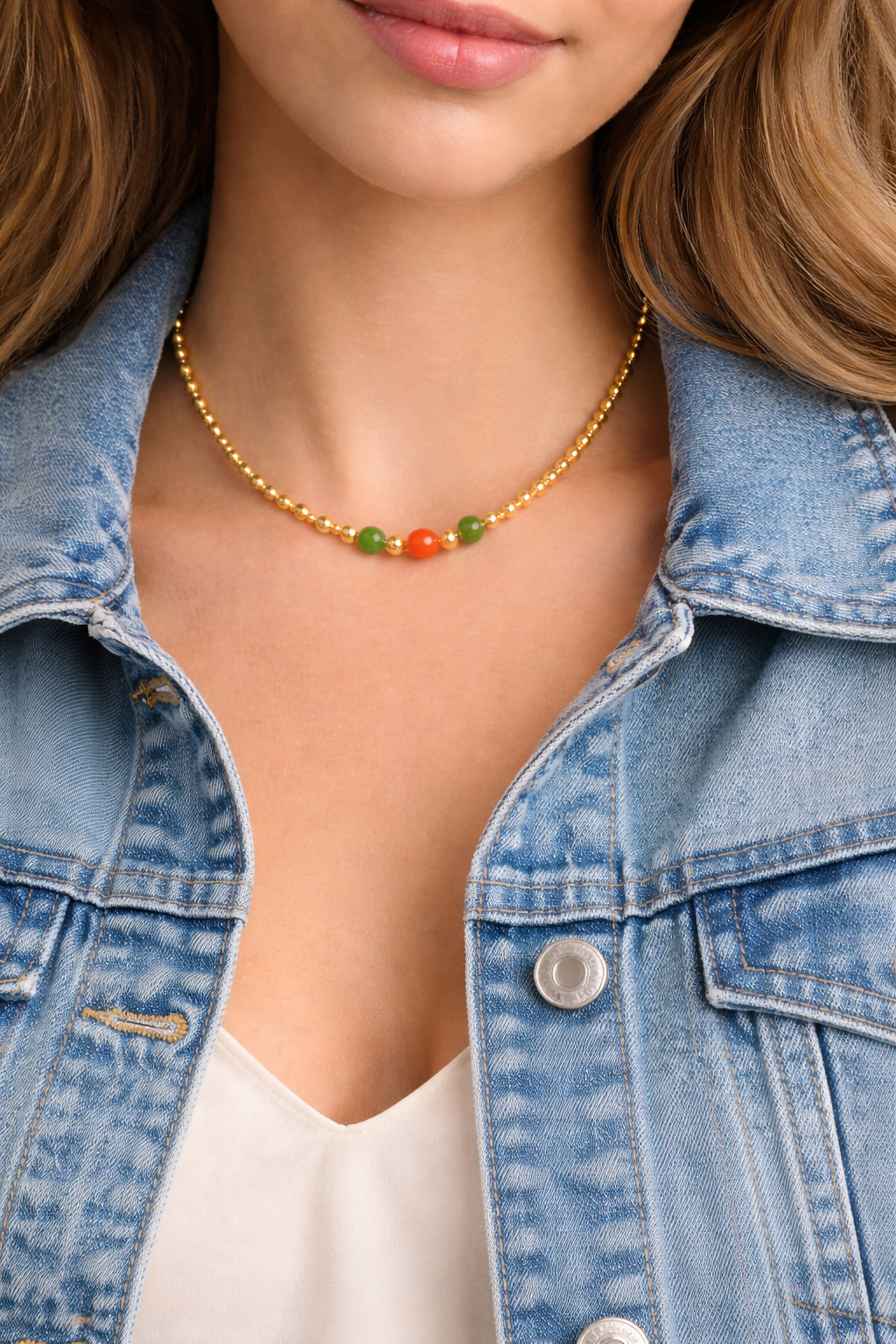 Nimma Collection - Vierdaagse Double Dot Necklace