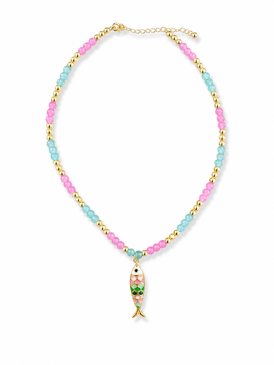 Colorful Fish necklace