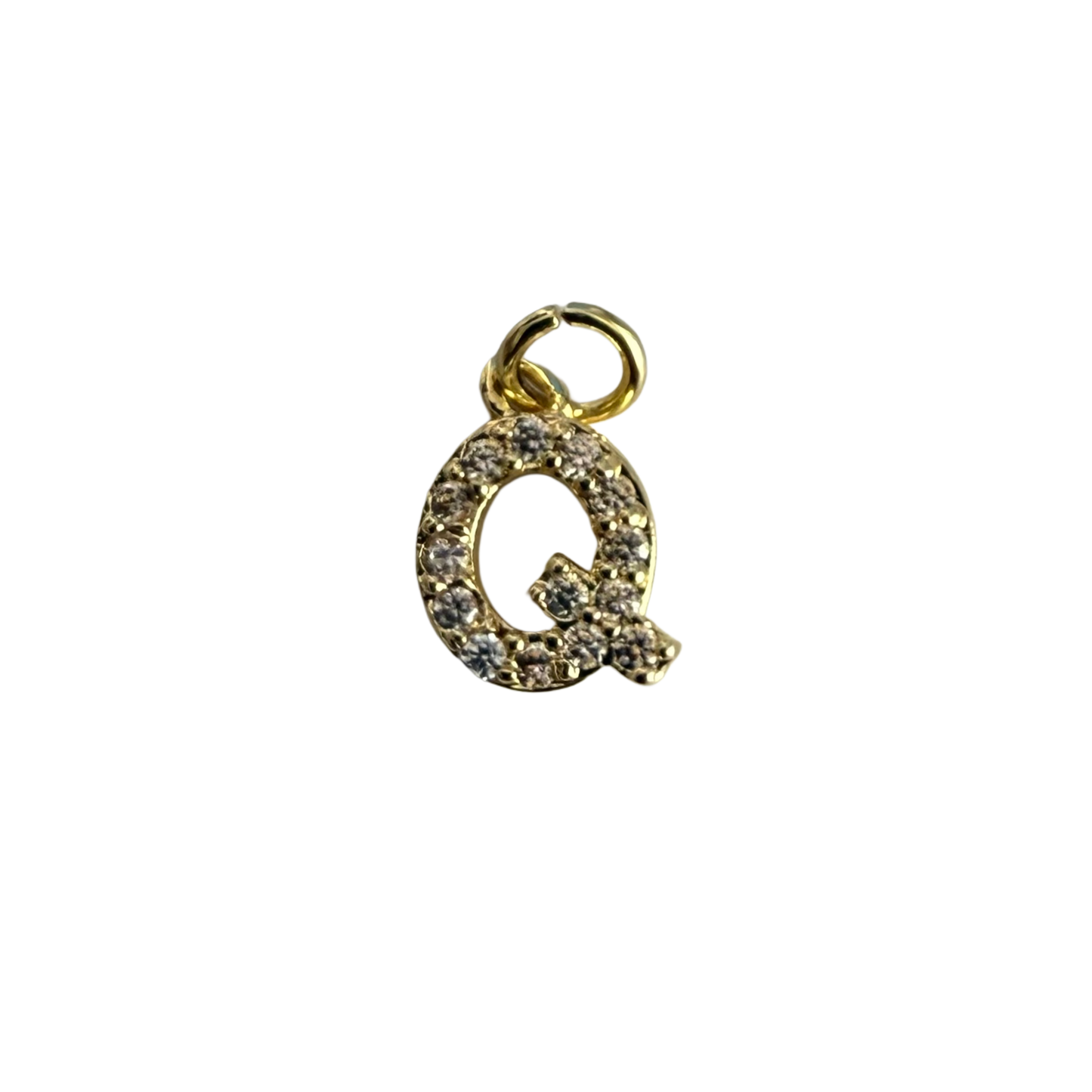 Single Sparkling earring - Initial