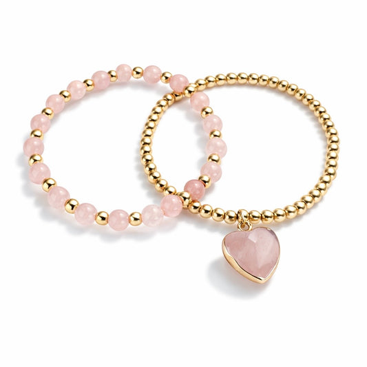 Nature Collection - Set Lovely Rose Quartz