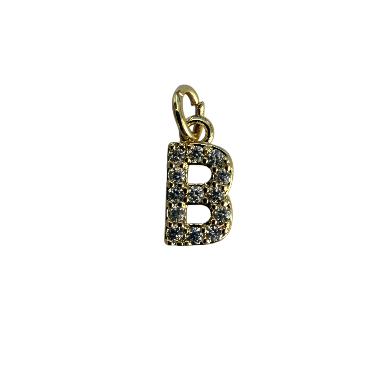 Single Sparkling earring - Initial