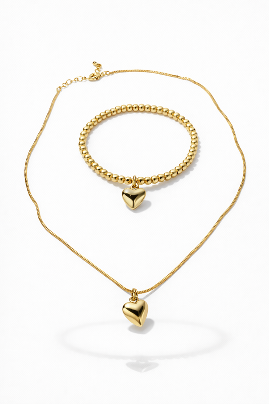 Heart Collection - Set One Love Gold