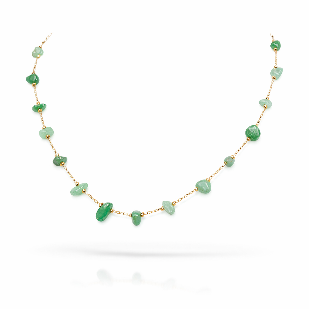 Petite Aventurine Necklace