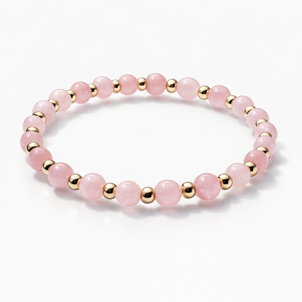 Nature Collection - Rose Quartz Gold