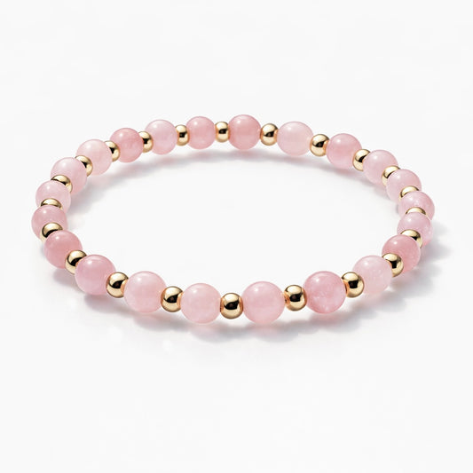Nature Collection - Rose Quartz Gold