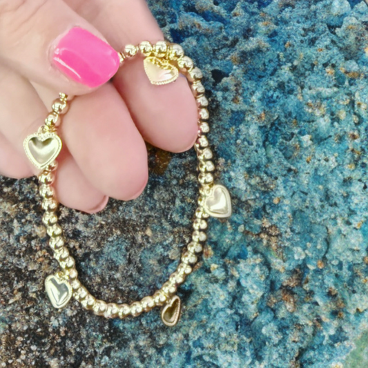 Heart collection - Little sweethearts - Gold