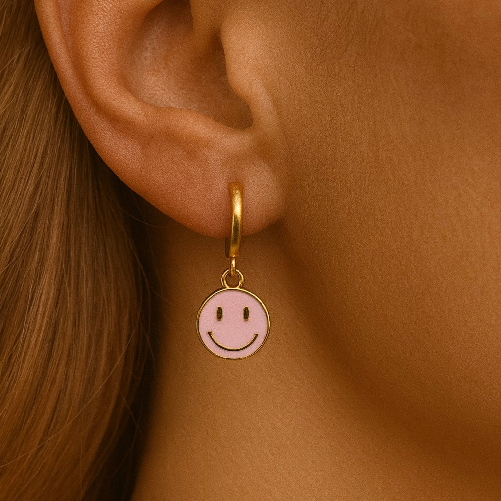 Smiley earrings - kies je kleur