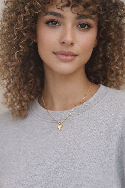 Heart Collection - Point at my heart necklace