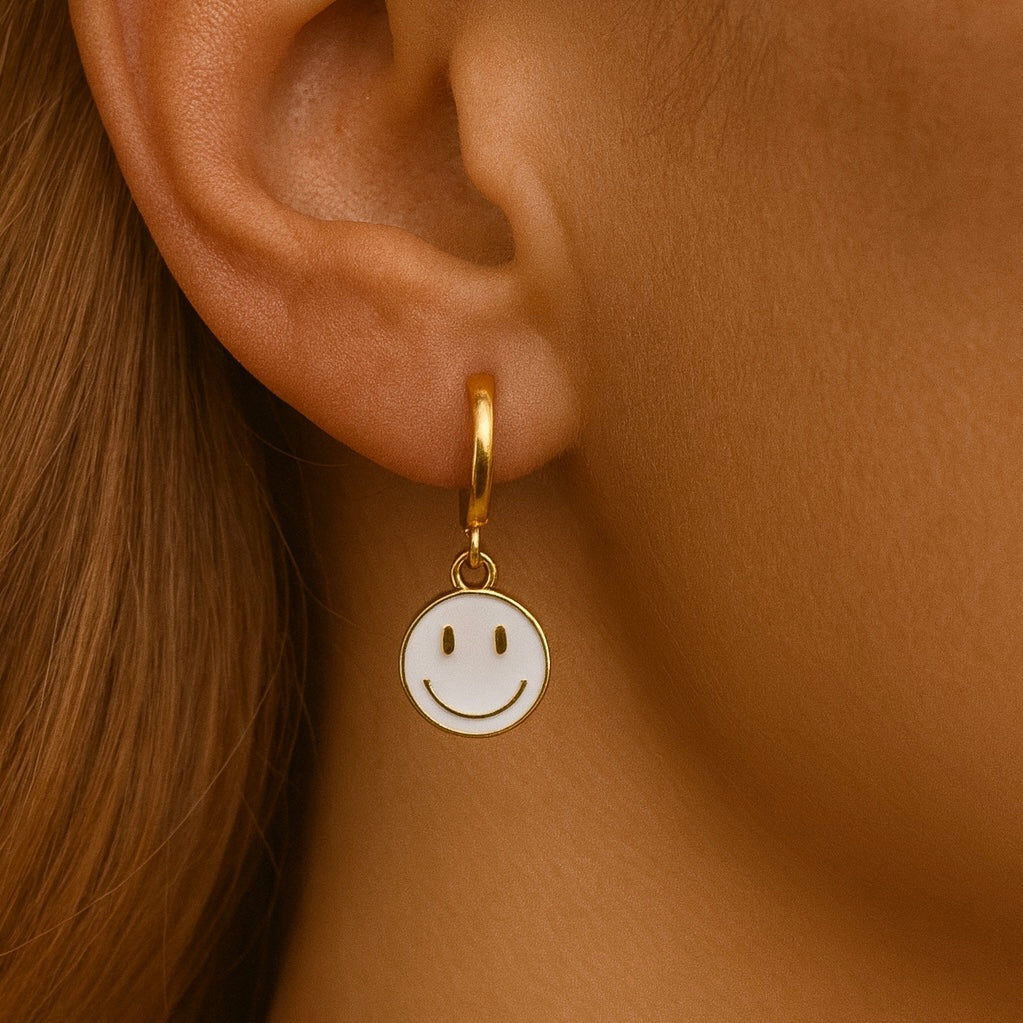 Smiley earrings - kies je kleur
