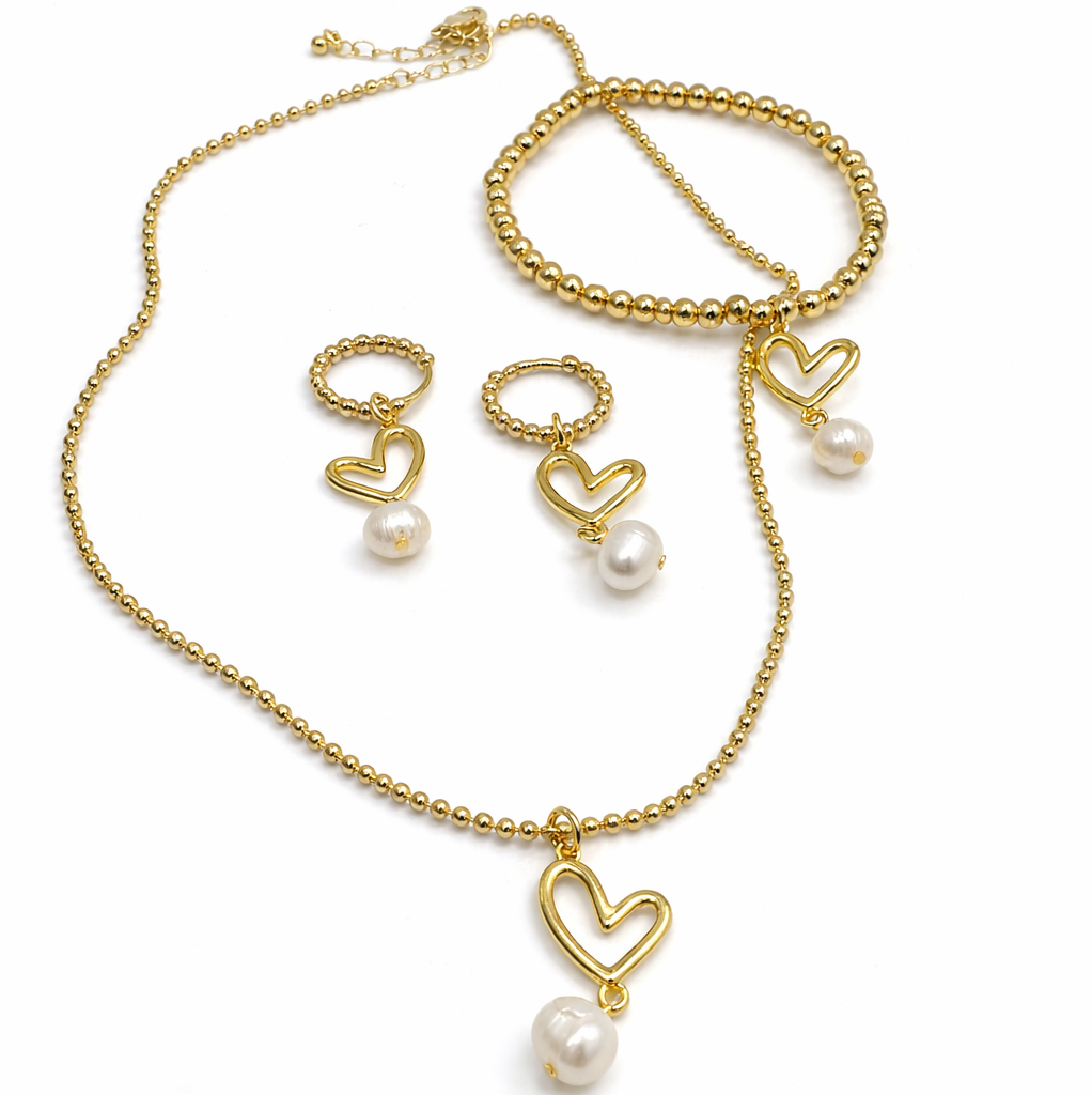 Heart Collection - Set All The Lovely Pearls