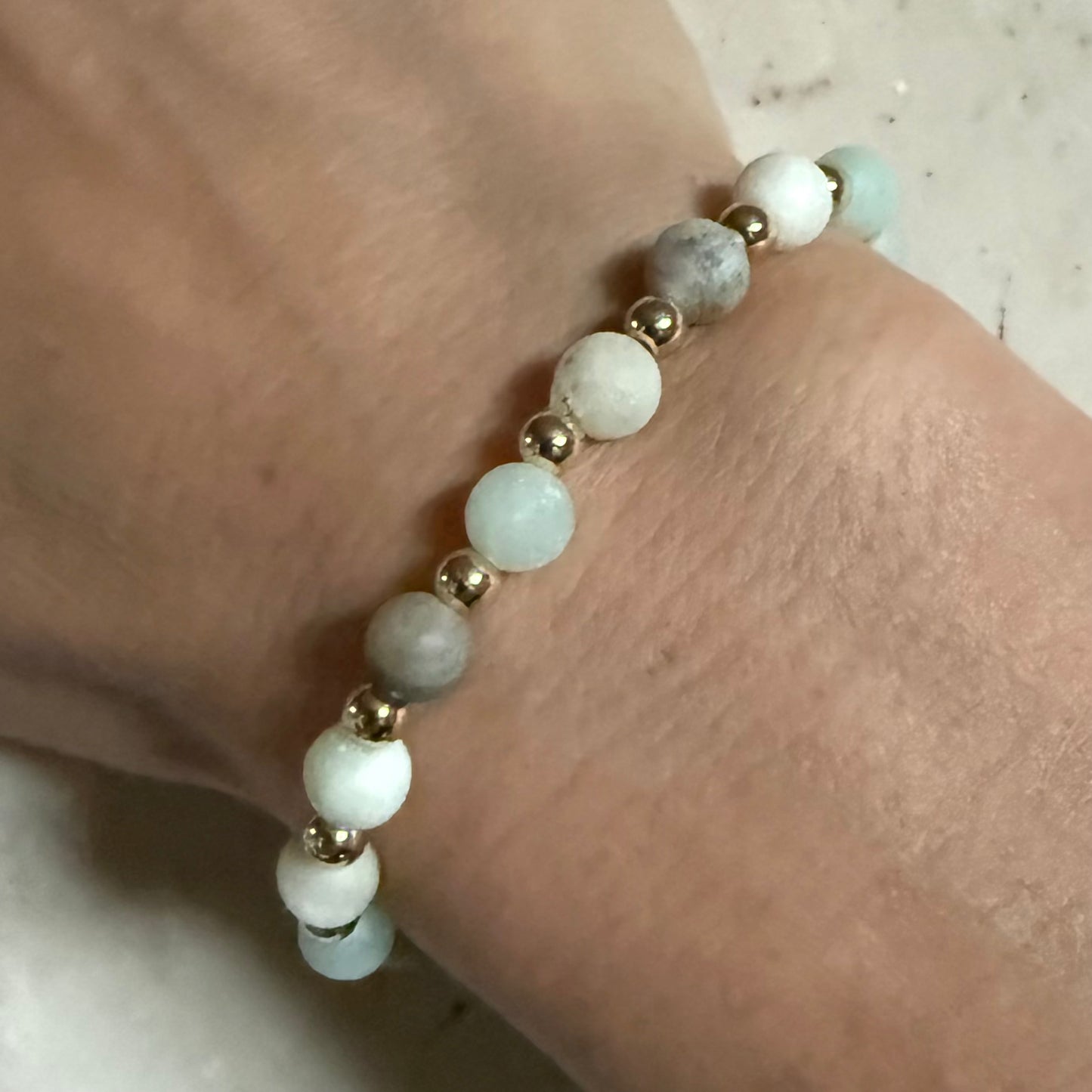 Nature Collection - Amazonite Gold