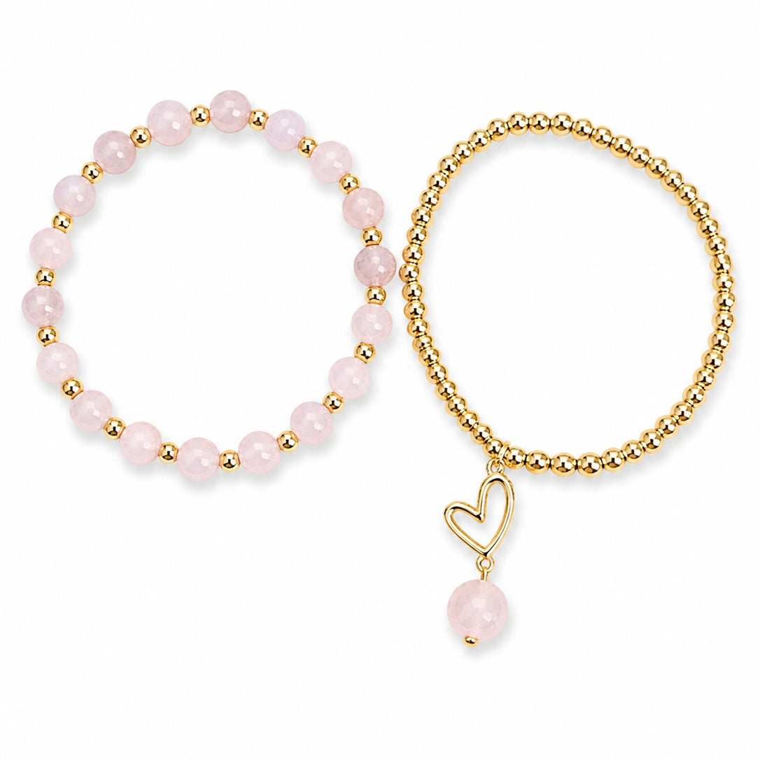 Nature Collection - Set Lovely Rose Quartz