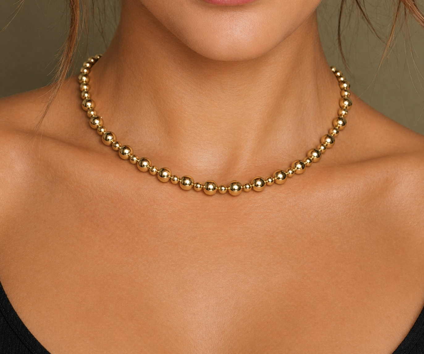 Double Dot Necklace