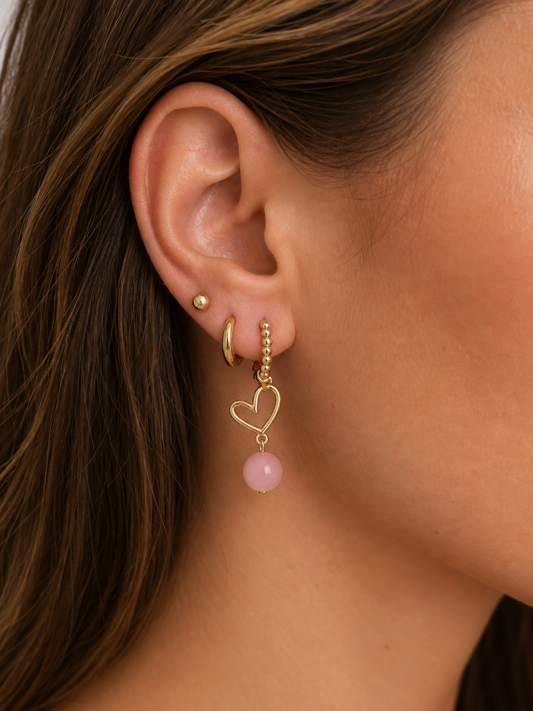 Lovely Rose earrings